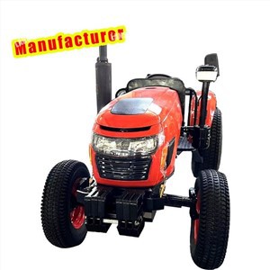 Fjórhjóla dráttarvél skurðarvél Landbúnaðardráttarvél með skála